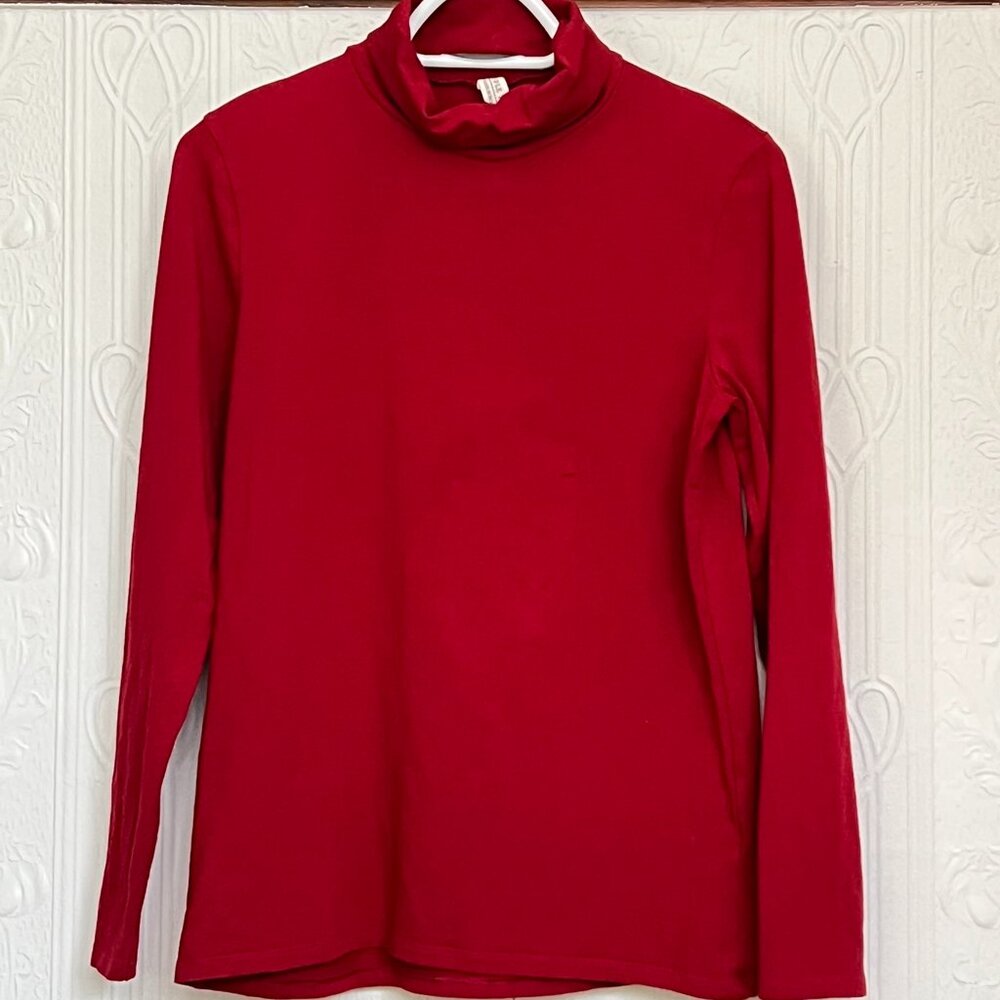 People tree red turtleneck size L
